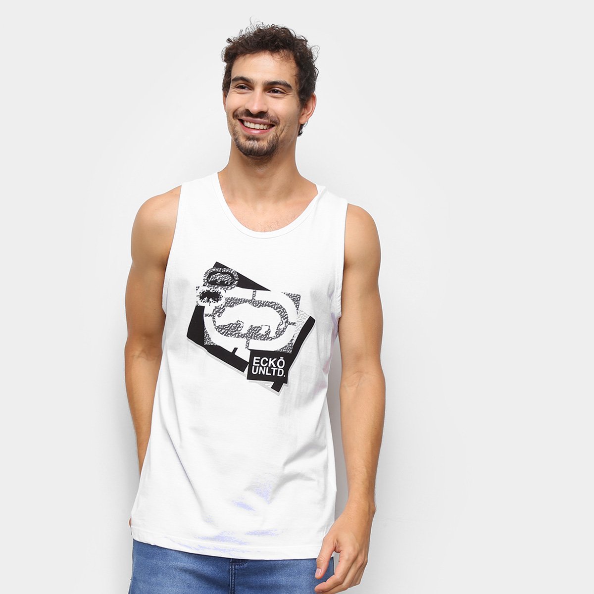 camiseta regata ecko unltd masculina